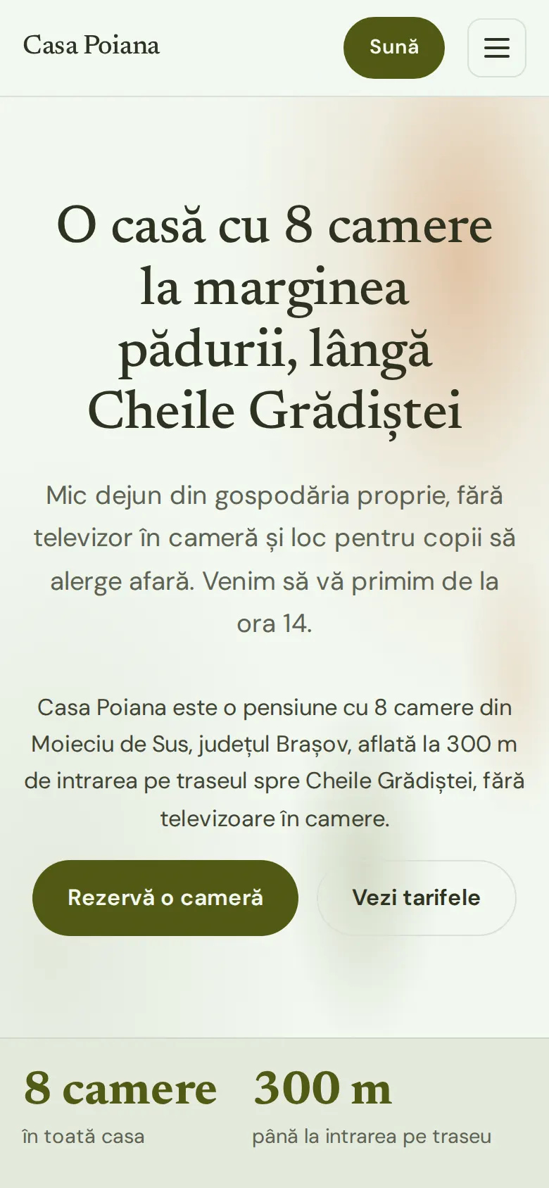 Casa Poiana pe telefon